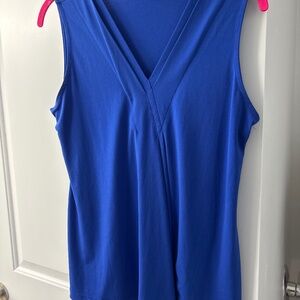 Dana Buchman Electric Blue Top. Business casual